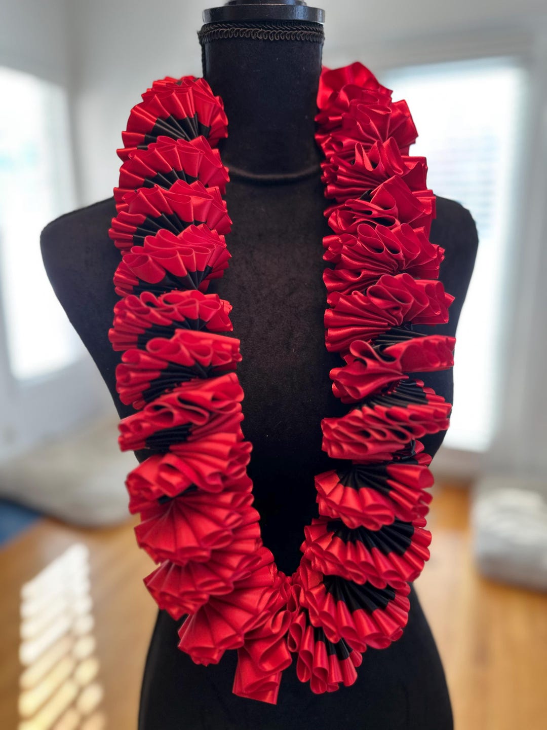 Grad Lei- Red and Black 2