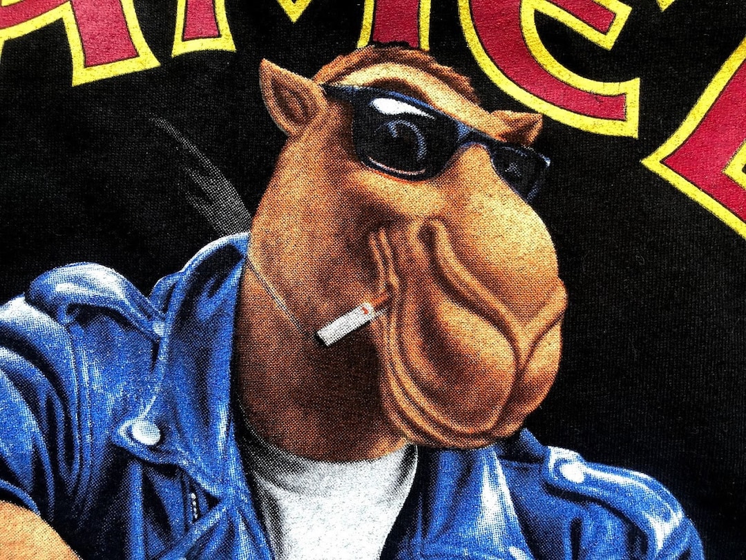 Vintage Camel Cigarettes Joe Camel T Shirt Tobacciana