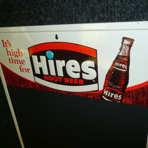 Hires Root Beer Chalkboard Menu Soda Sign Collectable | Etsy 1960s Soda Advertising