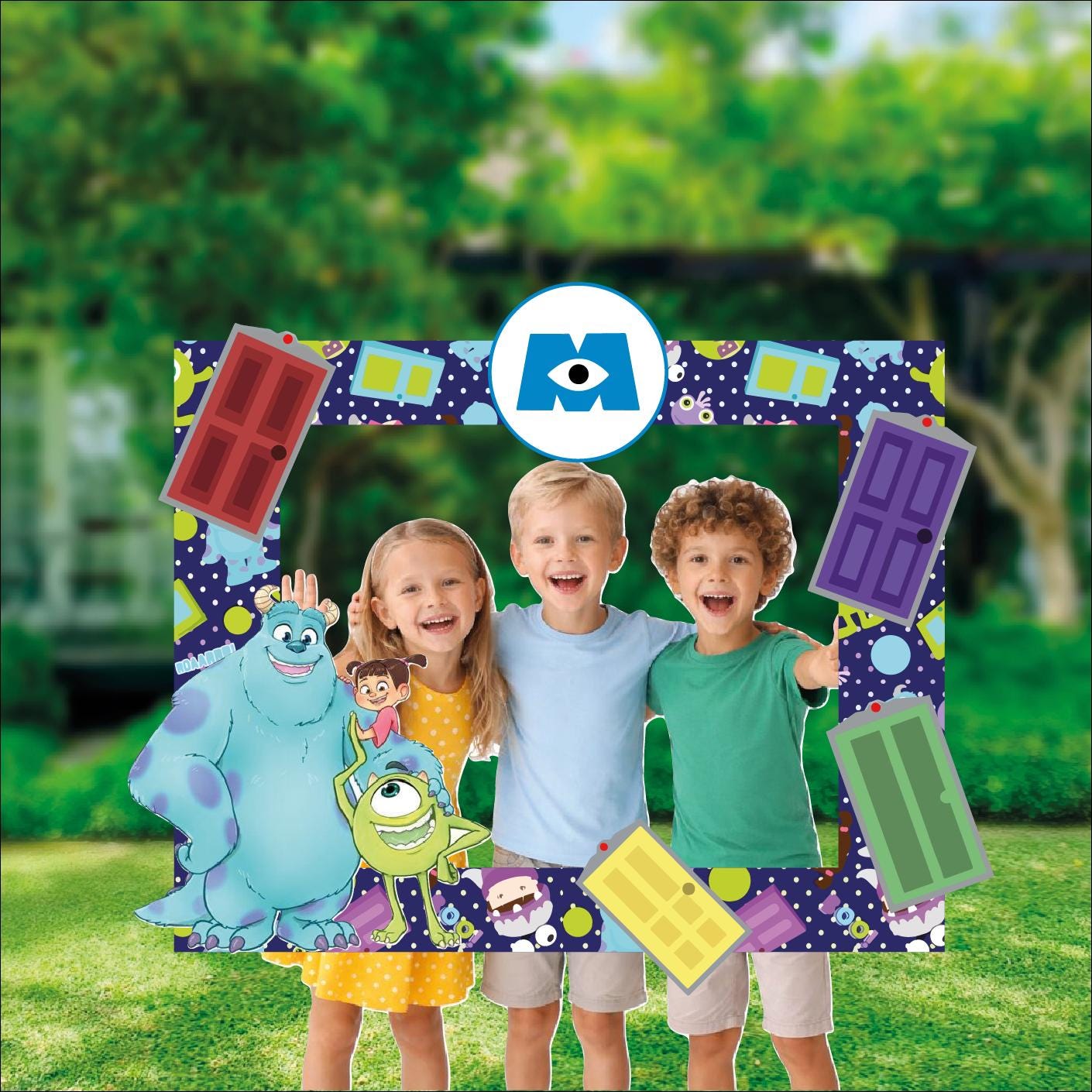 Monster Inc Photo Frame - Etsy