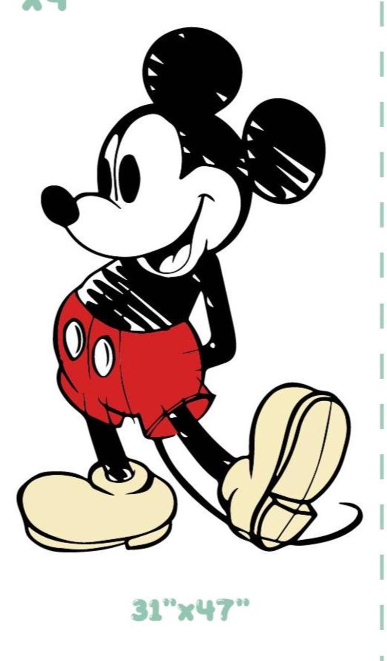 Mickey and Friends Birthday Backdrop Set, Mickey Mouse Party Backdrop, Disney Birthday Photo Booth, Mickey Clubhouse Party Decor Classic Mickey