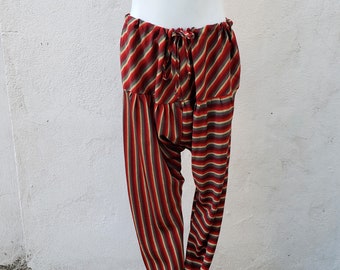 very awesome striped churidar pants