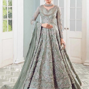 Mint Pakistani Dress - Etsy