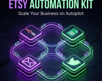 Etsy Seller Automation Kit | n8n Workflow Templates (Digital Download)