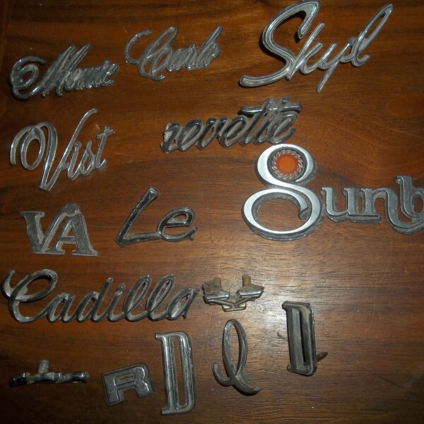 Vintage Car Emblem Etsy