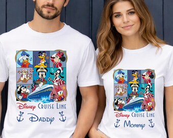 Disney Cruise Line Family Shirt Custom Disney Cruise 2026 Trip Tee Personalized Mickey and Friends Cruise Shirt Disney Cruise Squad Outfits