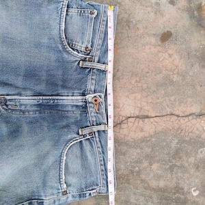 W34 Vintage Edwin Selvedge Orange Tag Faded Denim Jean Pants W34x34 bild 5