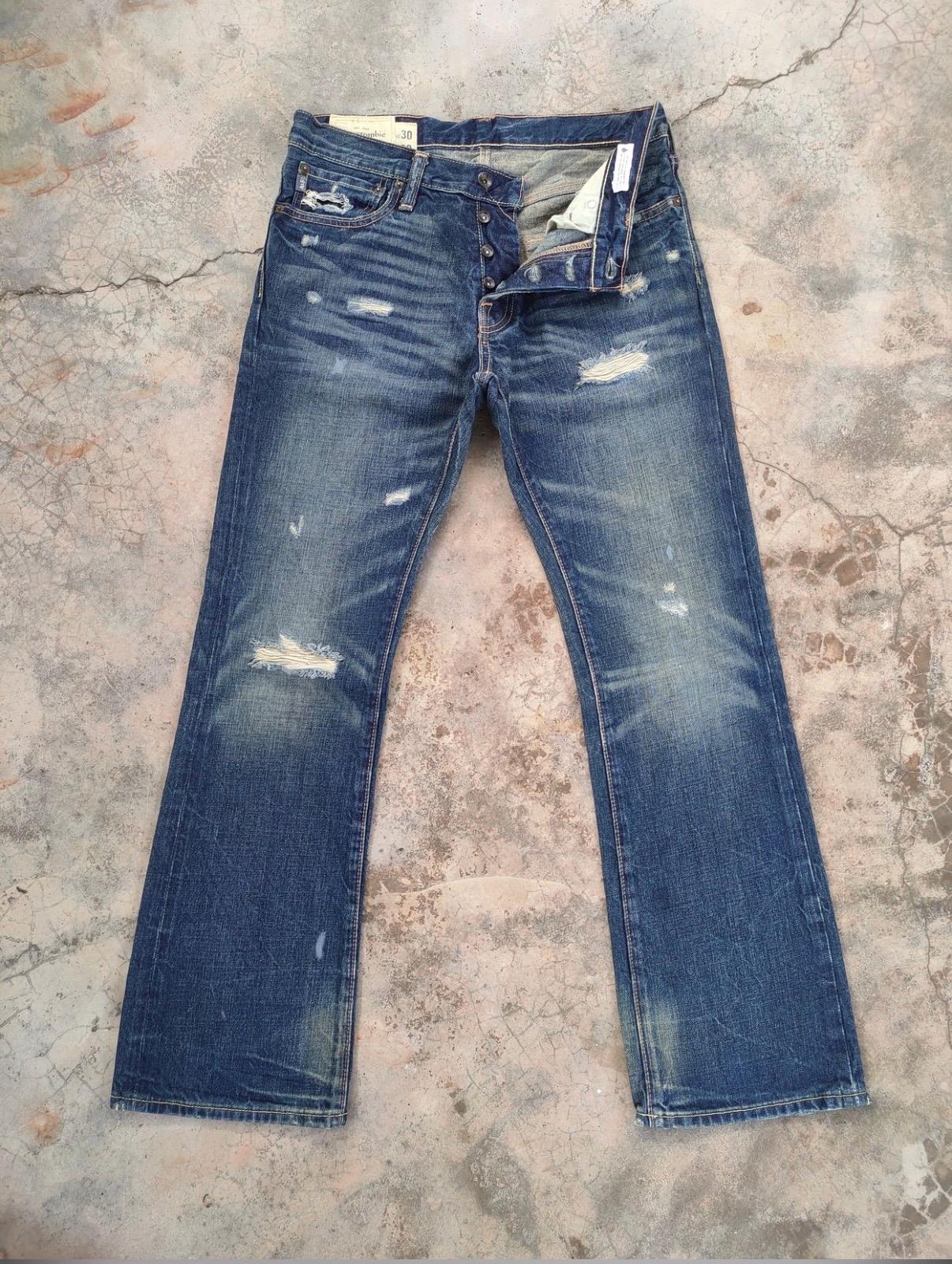 W31x31 Vintage Abercrombie & Fitch Flare Denim Jean Pants