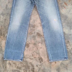 W34 Vintage Edwin Selvedge Orange Tag Faded Denim Jean Pants W34x34 bild 4
