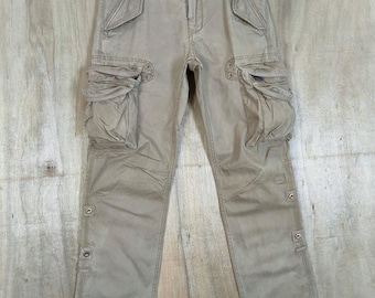Vintage Pride Glory Cargo Pants Brown Pants W34x33