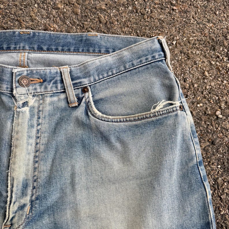 Vintage Edwin Mud Washer Faded Denim Jean Pants W38x37.5 image 8