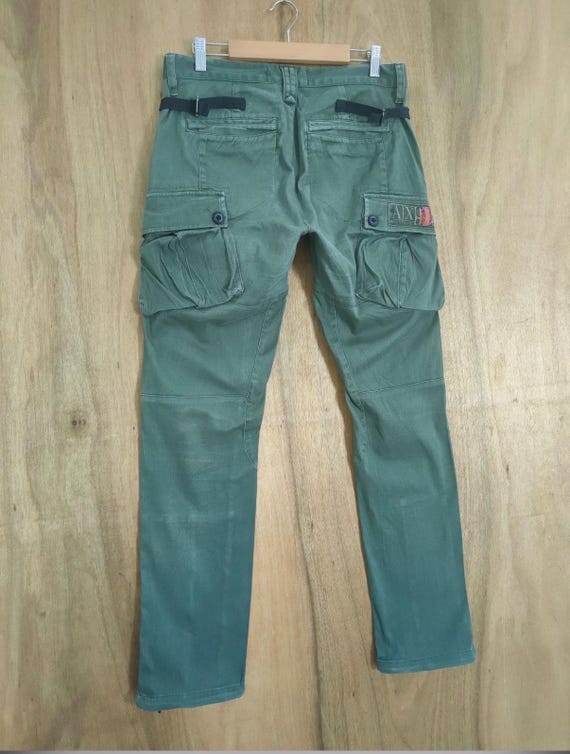 Armani Exchange, Vintage AX Armani Exchange Cargo Pants Multicpocket Tactital W31x32