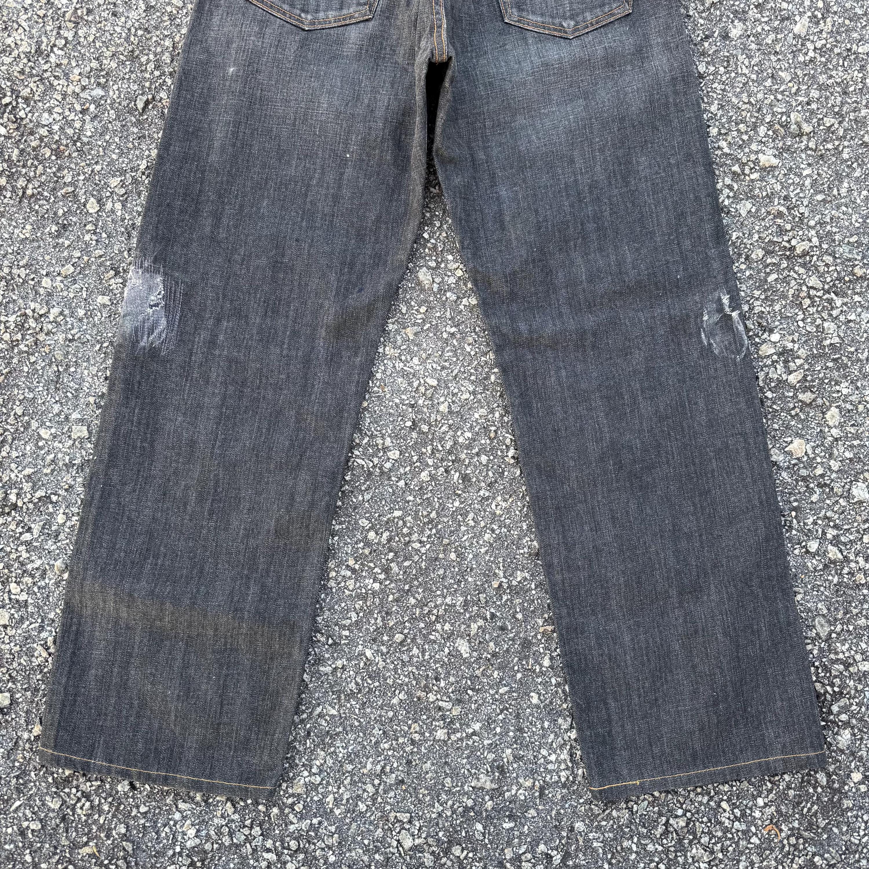 Vintage Y2K Levi's 503 Black Jean Denim Pants Waist 33 X 30 Inseam