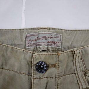 Vintage Avirex Faded Cargo Pants W34x32 image 10