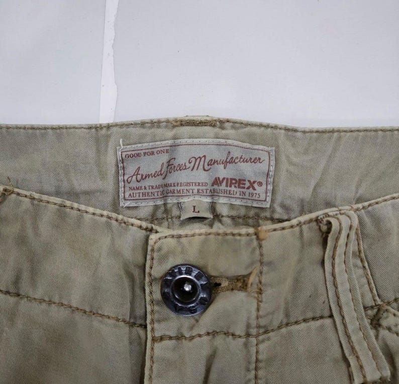 Vintage Avirex Faded Cargo Pants W34x32 image 10