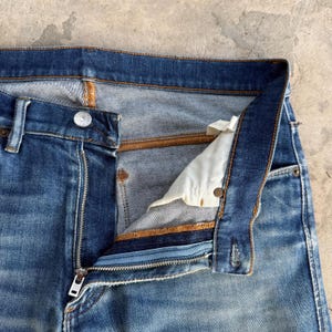 W33x32 Vintage Acne Studio Slim Fit Blekede Mud Wash Denimbyxor bild 8
