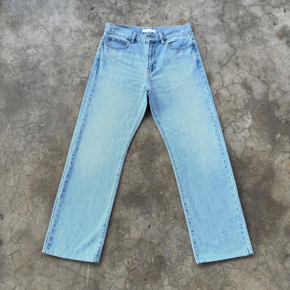 Uniqlo, W31x29 Vintage Uniqlo x JW Anderson Faded Wash Denim Jean Pants