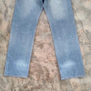 W34 Vintage Edwin Selvedge Orange Tag Faded Denim Jean Pants W34x34 bild 10