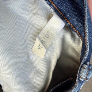 W33x32 Vintage Acne Studio Slim Fit Blekede Mud Wash Denimbyxor bild 14