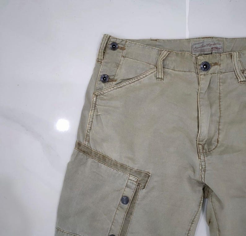Vintage Avirex Faded Cargo Pants W34x32 image 6