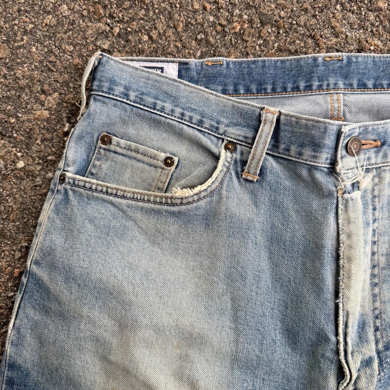 Vintage Edwin Mud Washer Faded Denim Jean Pants W38x37.5 image 7