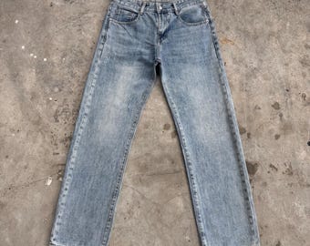 Pantalones vaqueros vintage CK DSQARED2 de mezclilla desteñida, talla W30x29.5.