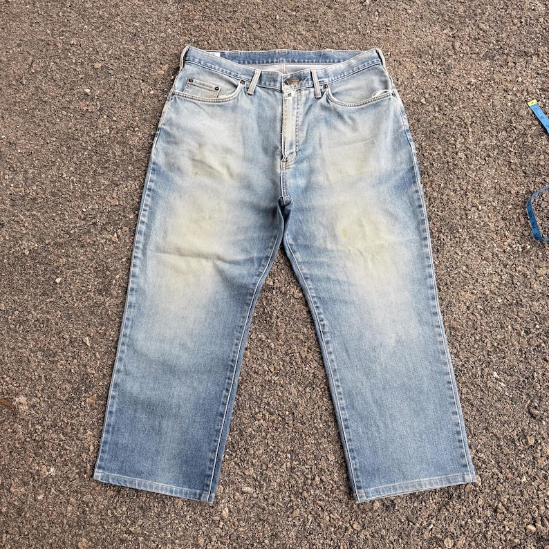 Vintage Edwin Mud Washer Faded Denim Jean Pants W38x37.5 image 1