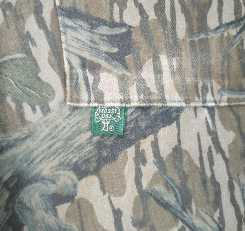 Vintage Realtree Camo Mossy Oak Made USA Cargo Pants W36x31 image 11