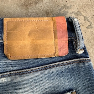 W33x32 Vintage Acne Studio Slim Fit Blekede Mud Wash Denimbyxor bild 13