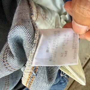 W33x32 Vintage Acne Studio Slim Fit Blekede Mud Wash Denimbyxor bild 16