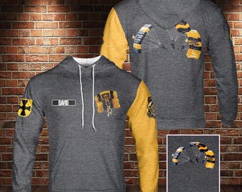 Custom Name US Army Golden Knight demonstration parachutist 3D Hoodie- Customize T-shirt - America VETERAN Shirt
