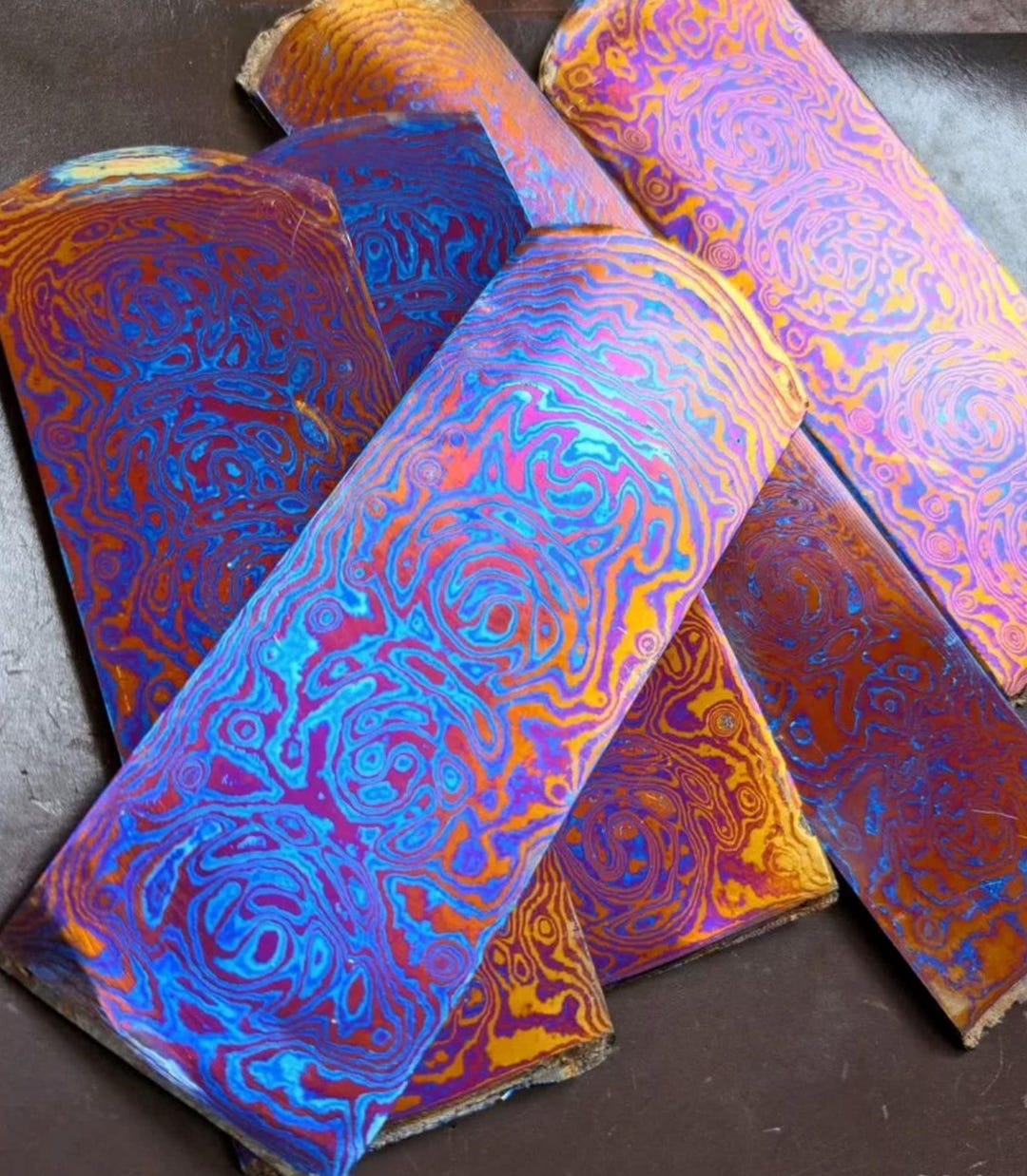 Timascus Plates “rose” Stamp Pattern (1pc) - Etsy