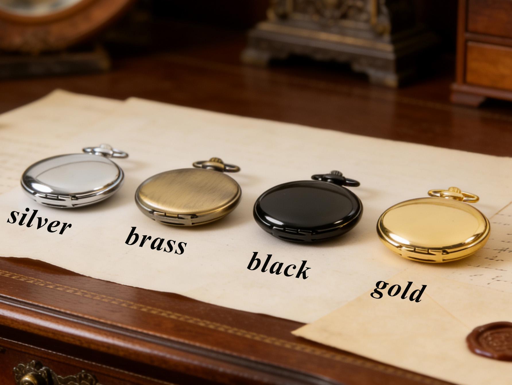 Exquisite Double-sided Pocket Watch, Personalized Wristwatch, Perfect ...