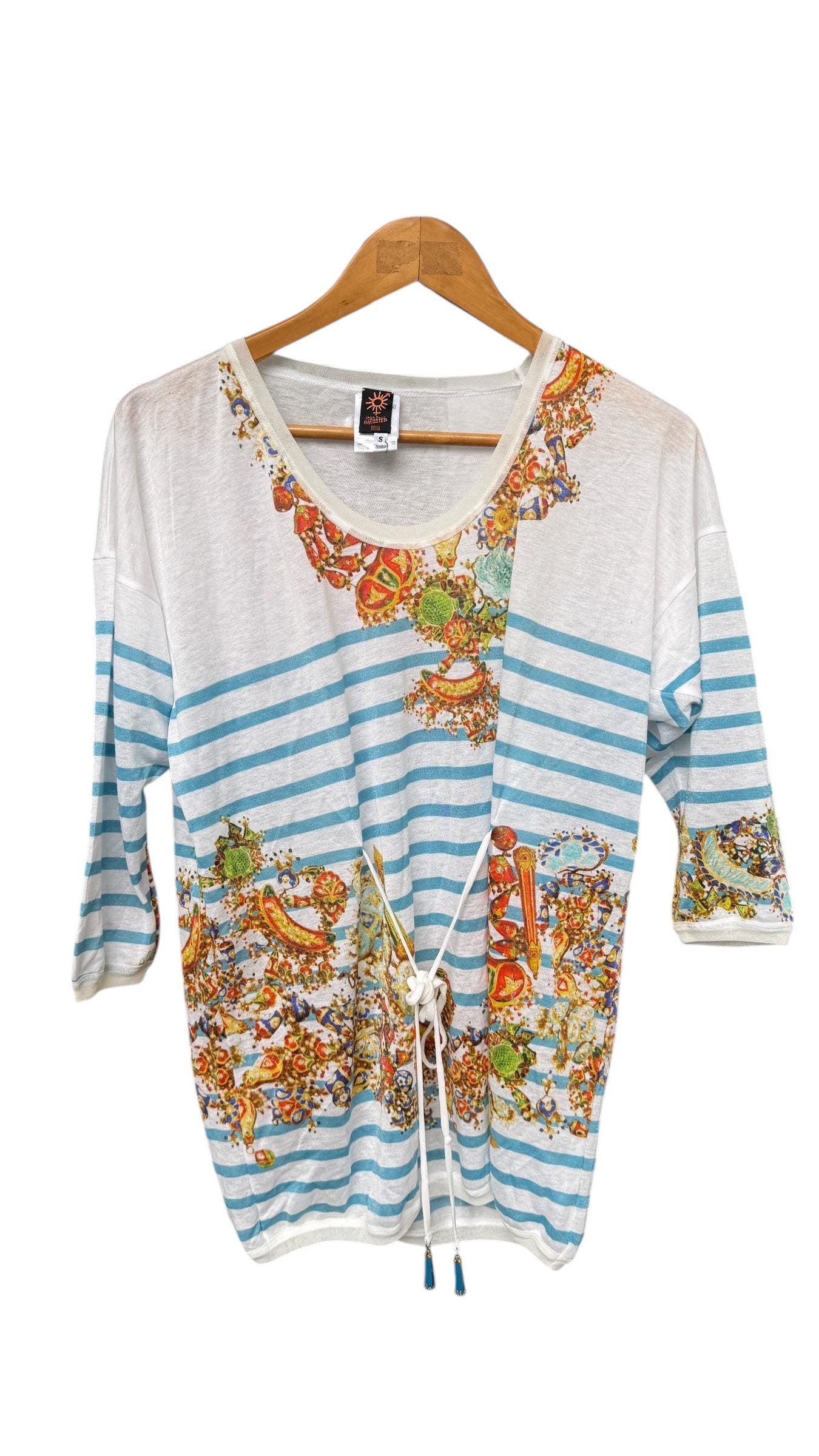 Jean Paul Gaultier Soleil Top - Etsy