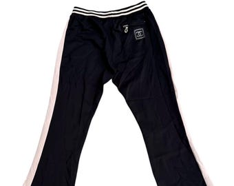 Vintage Chanel-trainingsbroek CC-logo
