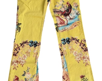 Roberto Cavalli-broek met volledige print