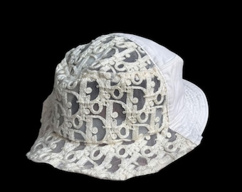 Christian Dior Oblique Mesh Fischerhut-Monogramm