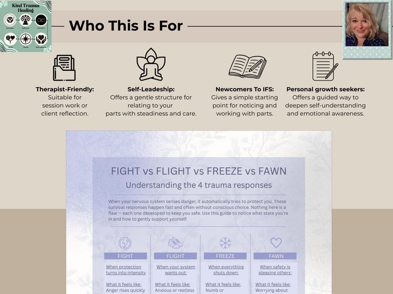 Fight Flight Freeze Fawn | Nervous System Responses and Somatic Coping ...