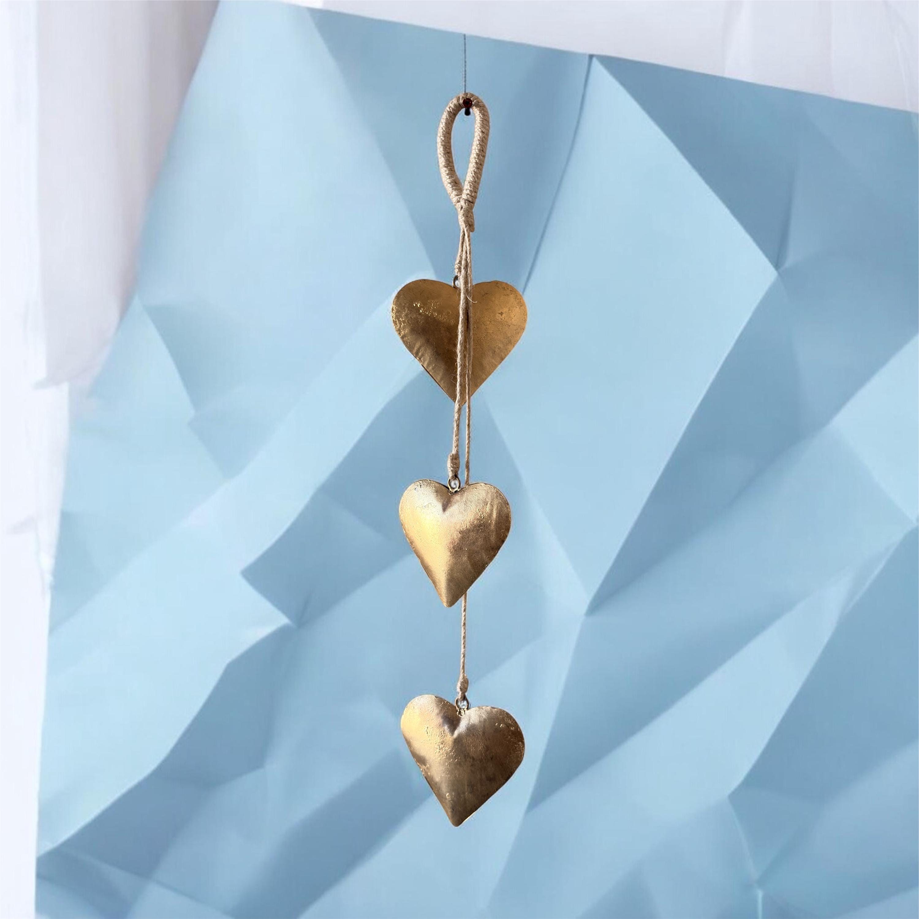 Metal Wall Decor Heart Wall Hanging, Heart Decor, Trendy Wall Art ...