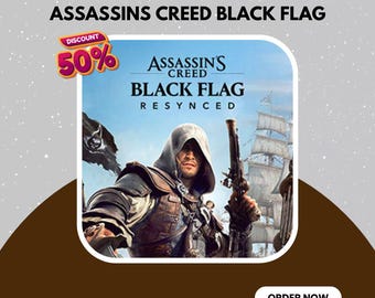 Assassins Creed Black Flag Resynced Steam Account | Offline Access (17th july delivery) Read Description Before Purchase