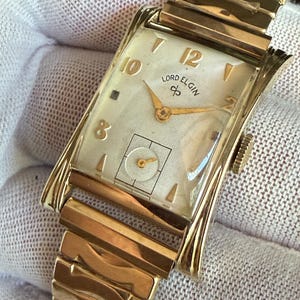 Mens Vintage Watches Elgin - Etsy Canada