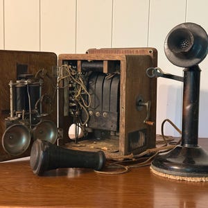 Antique Western Electric Candlestick Telephone - Etsy
