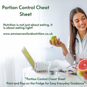 Portion Control Cheat Sheet