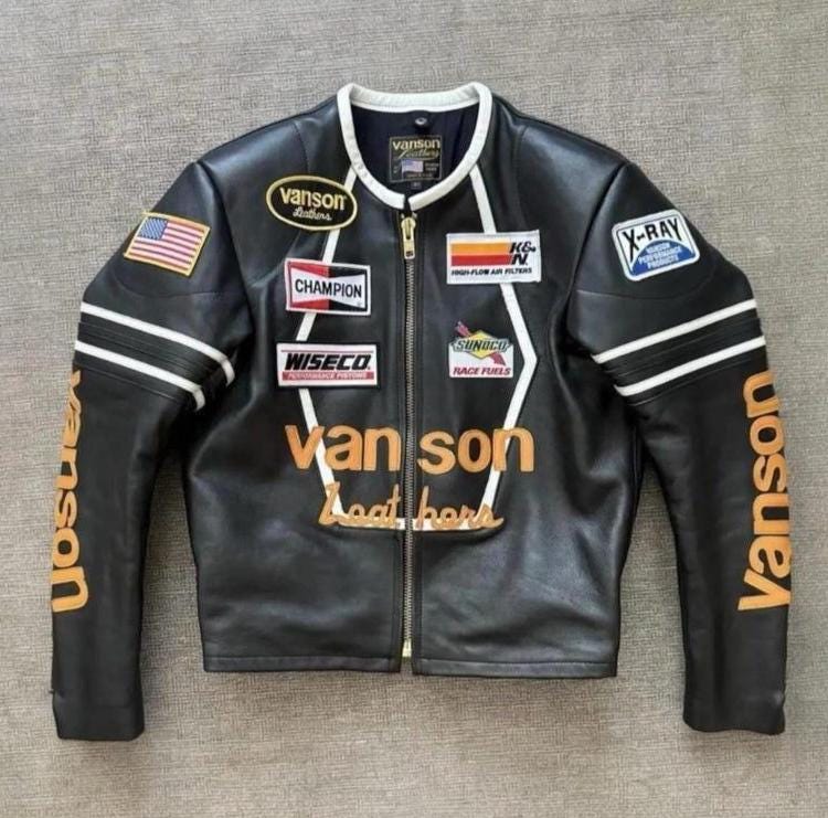 Vanson Star Jacket - Etsy