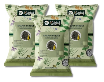 Erand Bhrust Haritaki Churn – Ayurvedic Herbal Wellness Powder Bundle, Daily Herbal Self Care, Pack of 3 x 100g