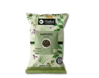 Kariyatu Powder (Andrographis paniculata) – Bitter Herbal Wellness Powder for Digestion & Daily Care 100g