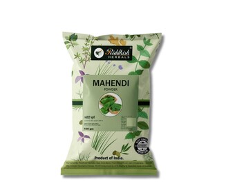 Natural Henna Powder – Ayurvedic Herbal Hair Care Powder 100g