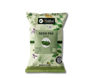 Neem Pan Powder – Ayurvedic Herbal Hair & Skin Care Powder, Natural Glow Wellness, 100g