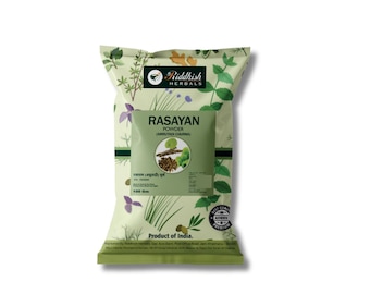 Rasayan Churna (Amrutadi Churna) – Guduchi Gokshura Amla Ayurvedic Wellness Powder, 100g