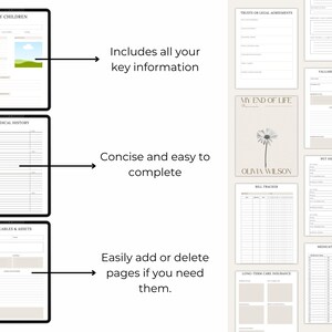 Final preparations planner editable resell product